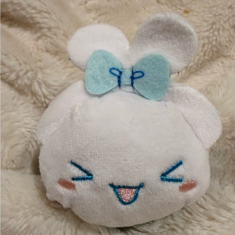 Hatsune Miku x Cinnamoroll PoteKoro Mascot Plush Keychain